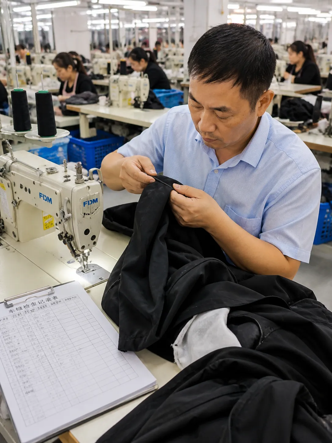 In-Line Sewing Check